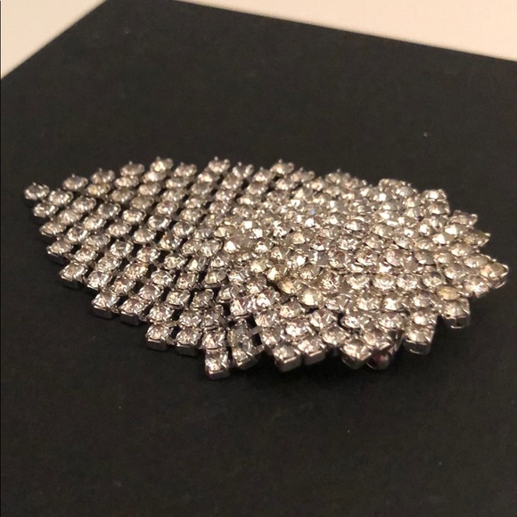 VINTAGE RHINESTONE BROACH - Picture 8 of 8
